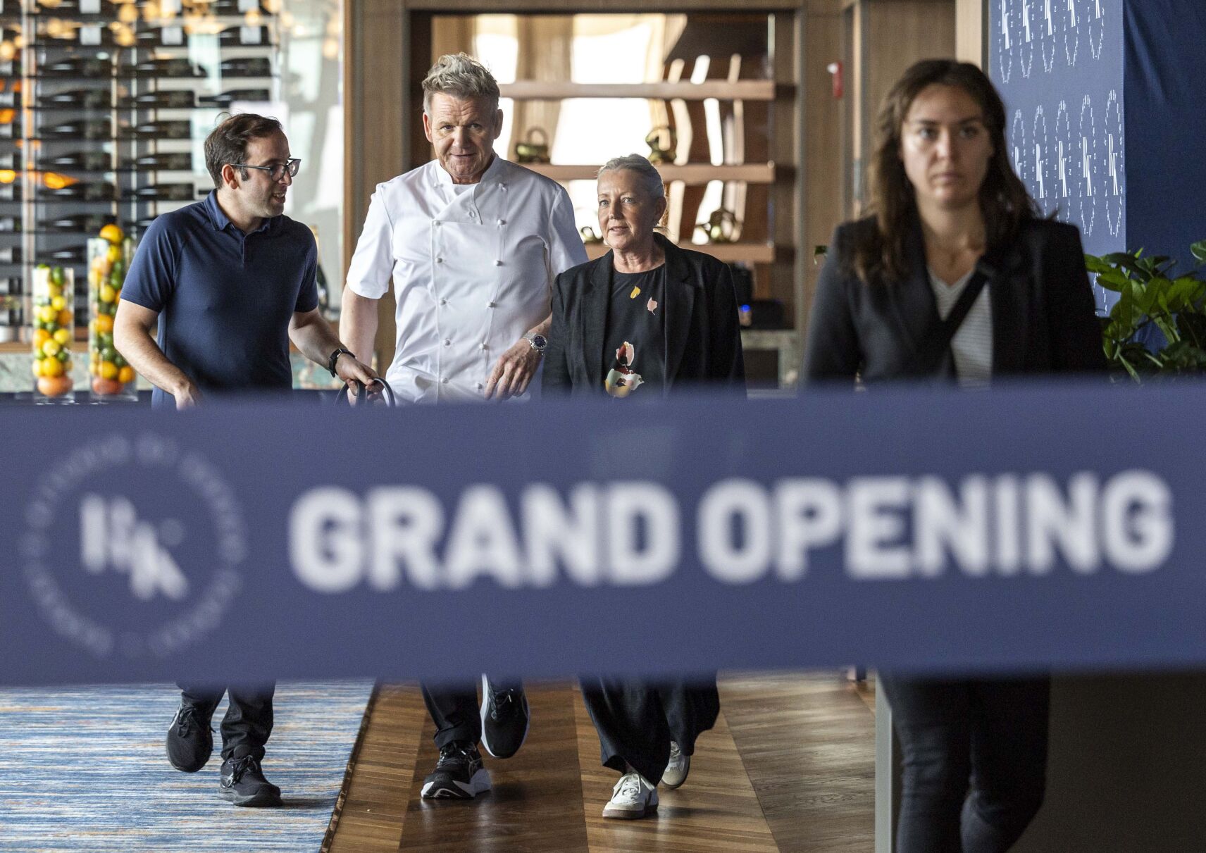 Gordon Ramsay attends grand opening of Ramsay's Kitchen in downtown St. Louis